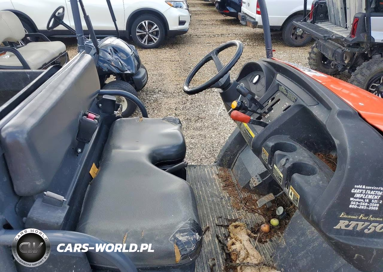 2015 Kubota Rtv500 Utility Vehicle VIN:A5KA1CGALEG038296 - 5