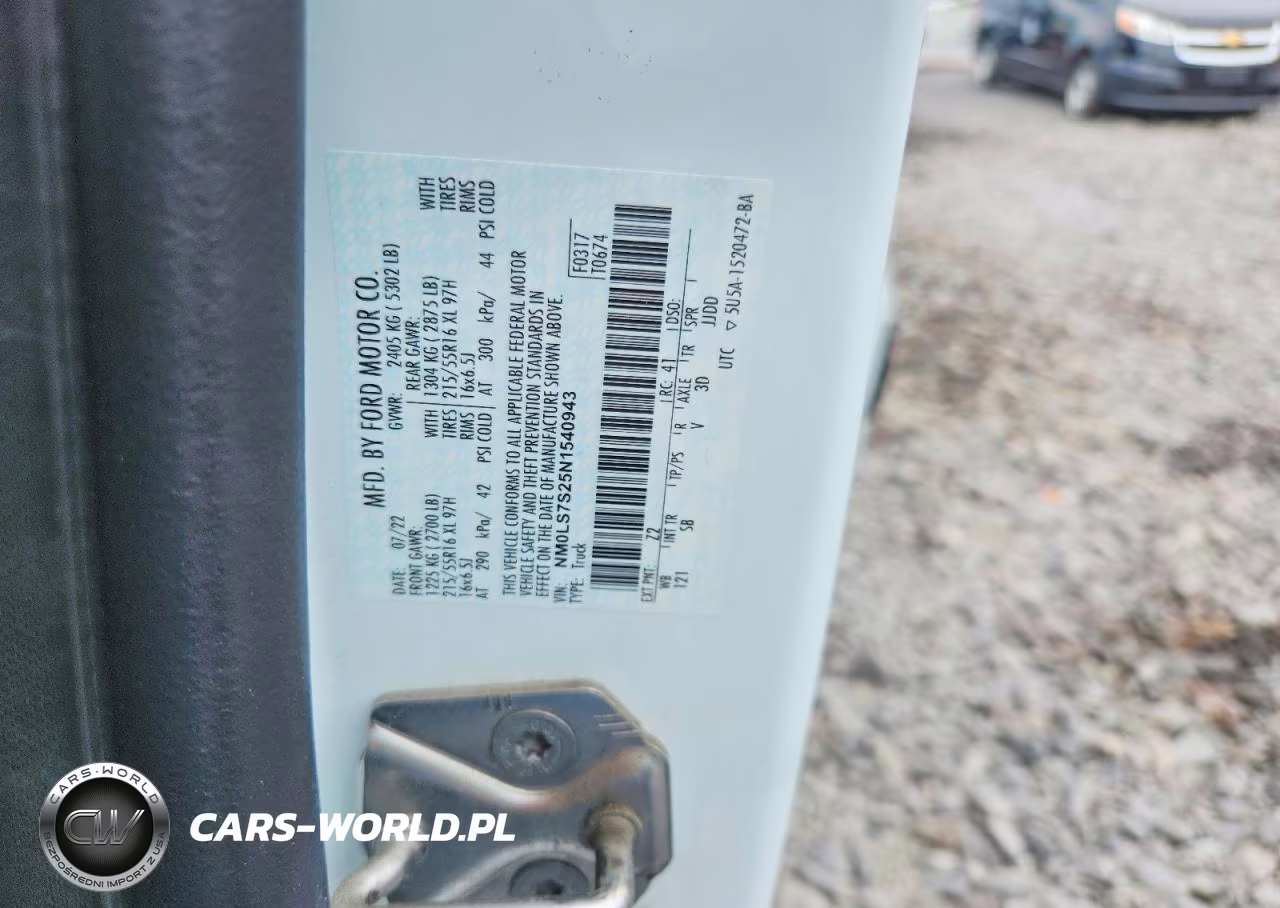 2022 Ford Transit Connect Xl VIN:NM0LS7S25N1540943 - 12