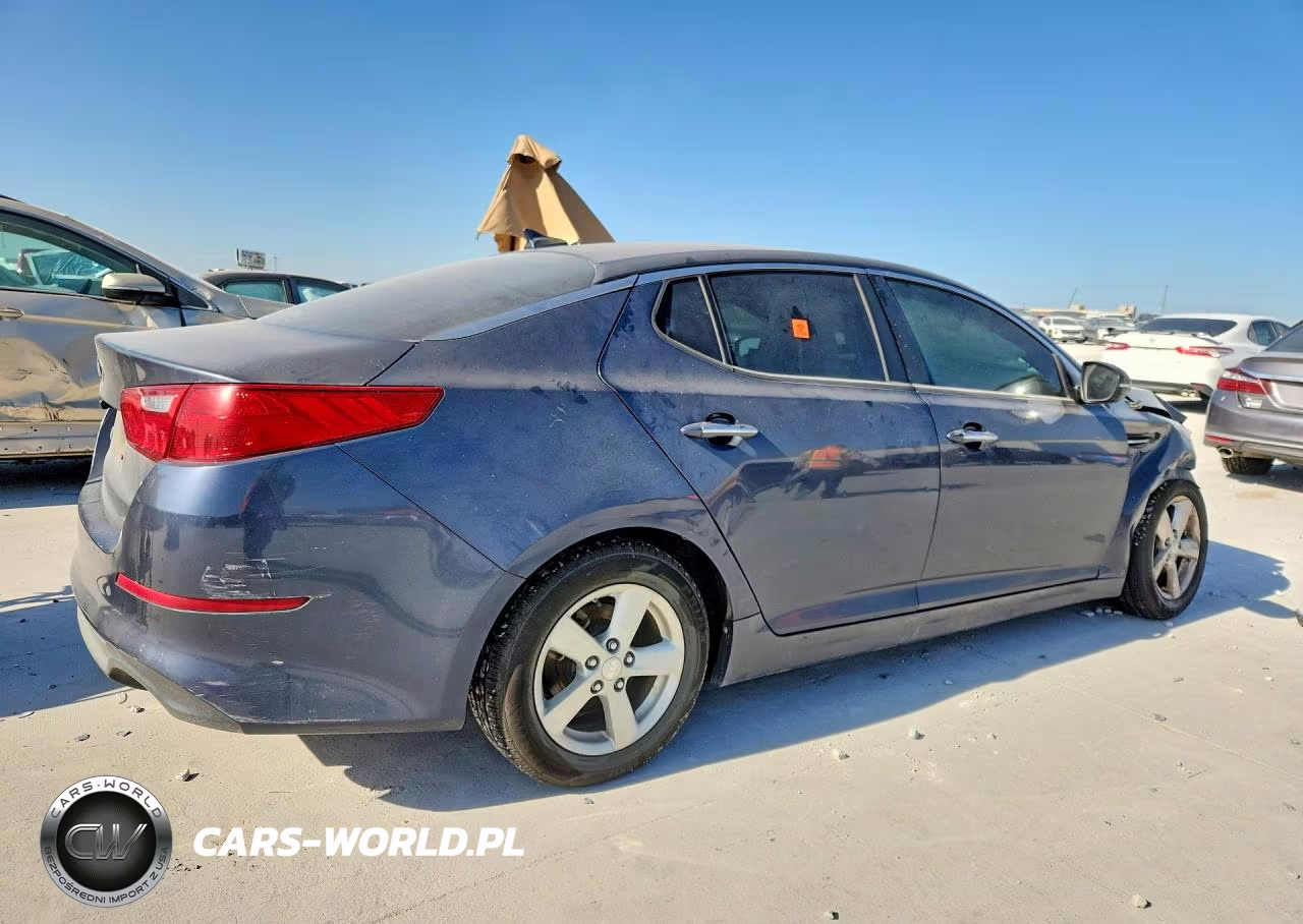 2015 Kia Optima Lx VIN:KNAGM4A73F5604737 - 3