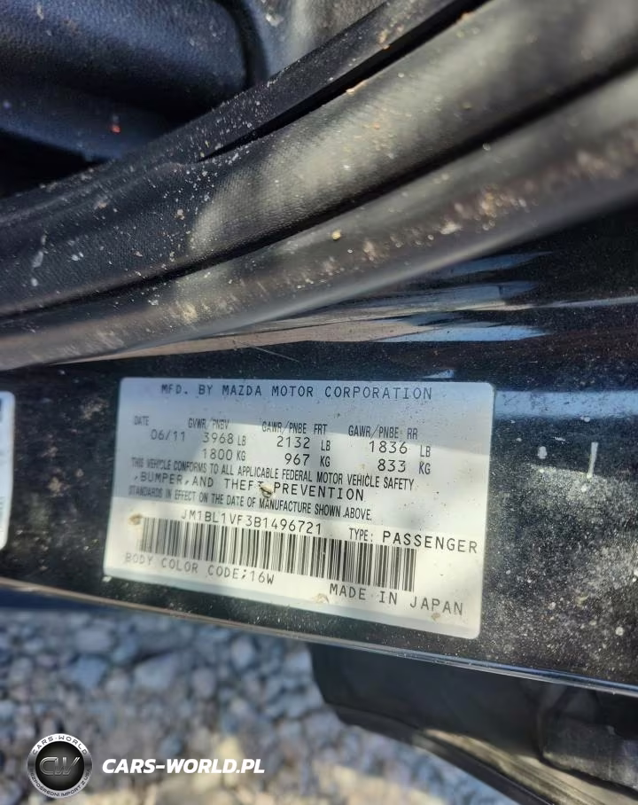 2011 Mazda 3 I VIN:JM1BL1VF3B1496721 - 12