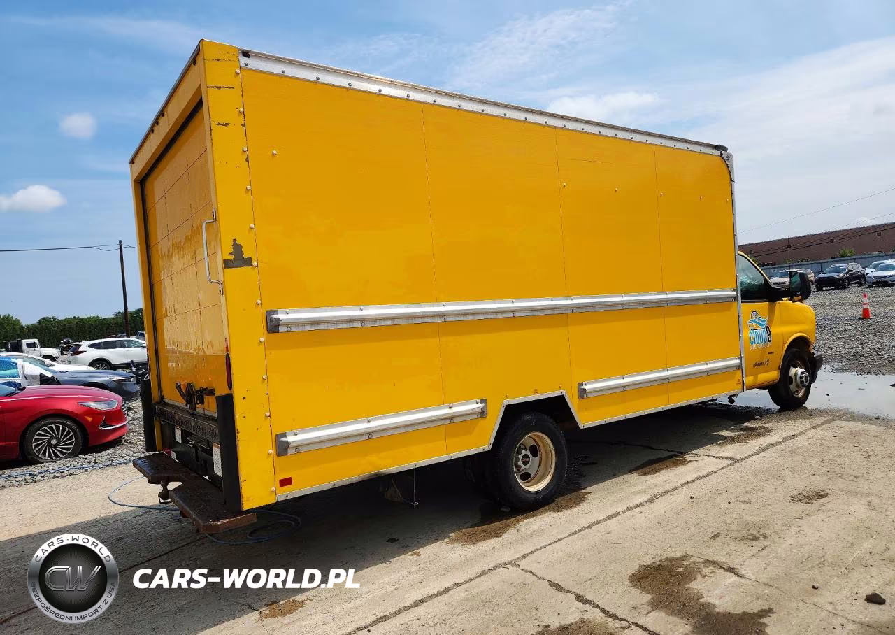 2018 GMC Savana 3500 Box Truck VIN:7GZ37TCGXJN900463 - 3