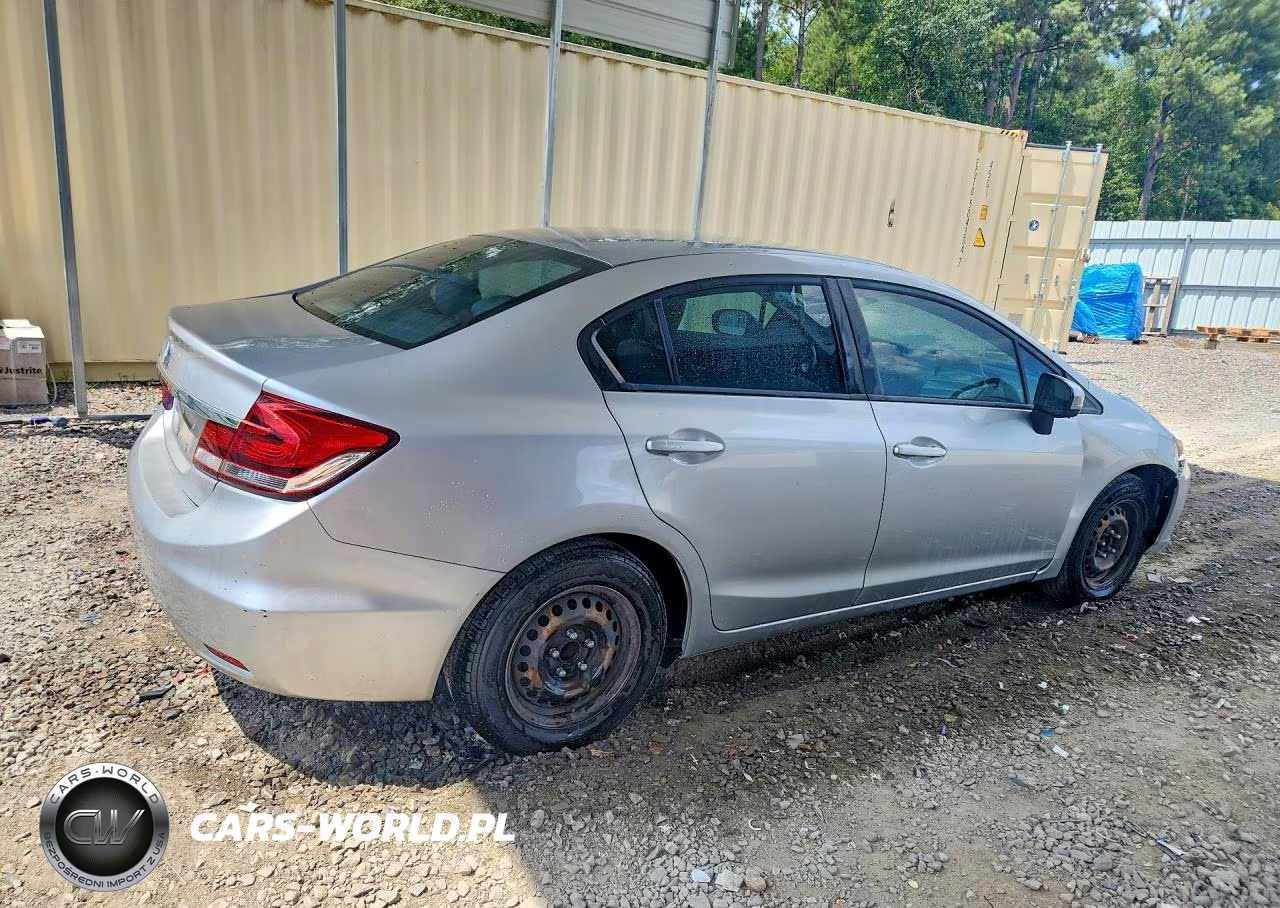 2014 Honda Civic Lx VIN:19XFB2F55EE082132 - 3