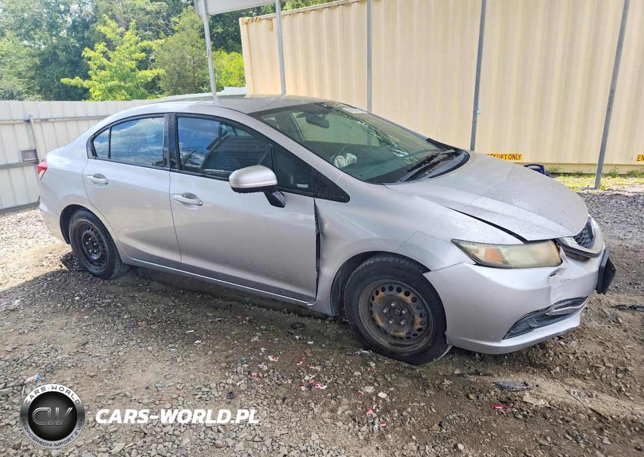 2014 Honda Civic Lx VIN:19XFB2F55EE082132 - 4