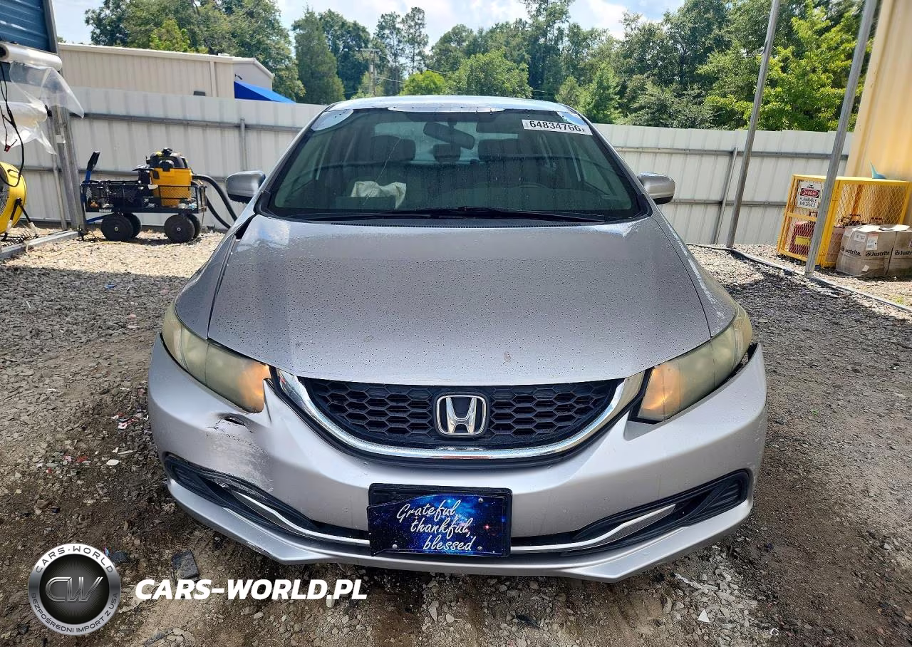 2014 Honda Civic Lx VIN:19XFB2F55EE082132 - 5
