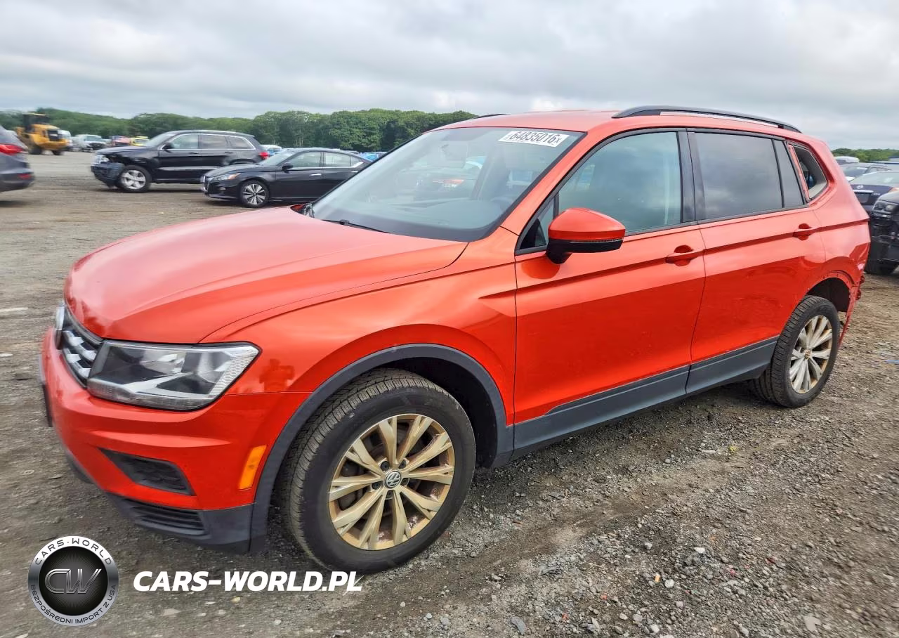 2018 Volkswagen Tiguan S VIN:3VV0B7AX5JM109360 - 1