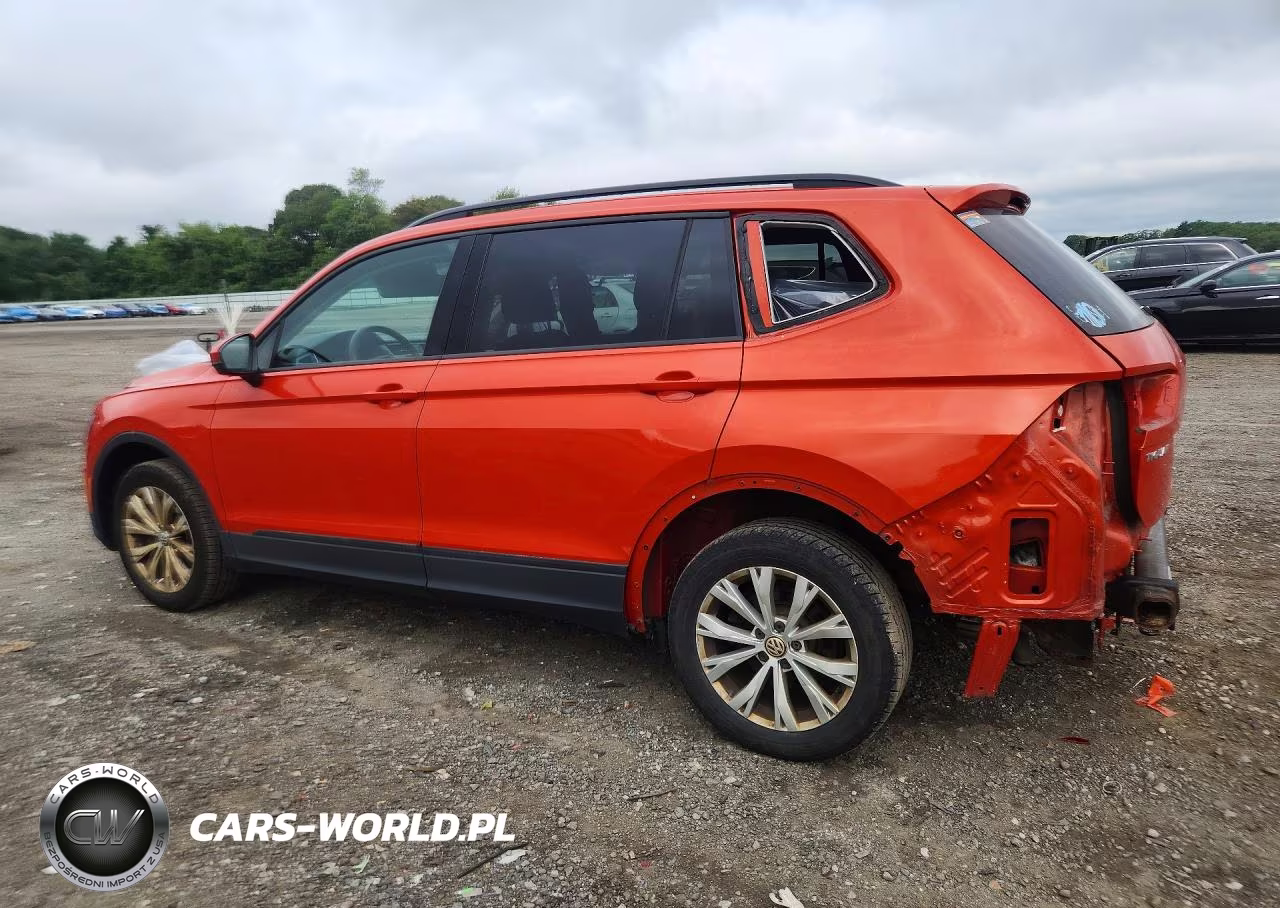2018 Volkswagen Tiguan S VIN:3VV0B7AX5JM109360 - 2