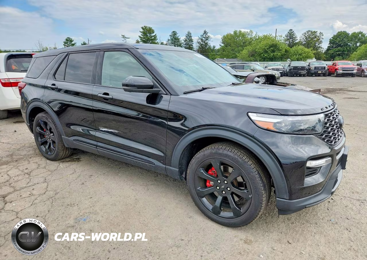 2022 Ford Explorer St VIN:1FM5K8GC9NGC44805 - 4