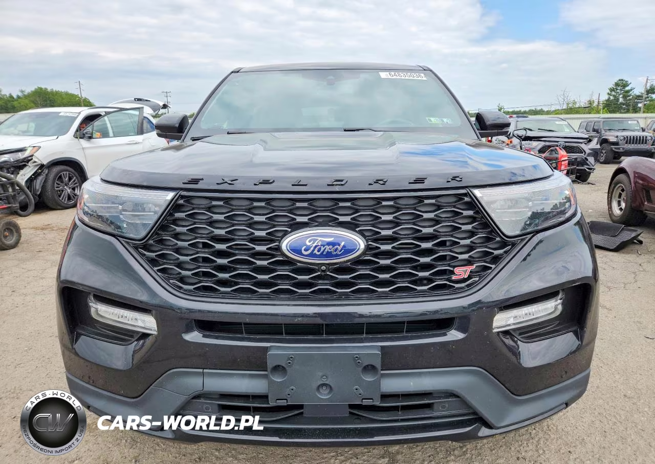 2022 Ford Explorer St VIN:1FM5K8GC9NGC44805 - 5