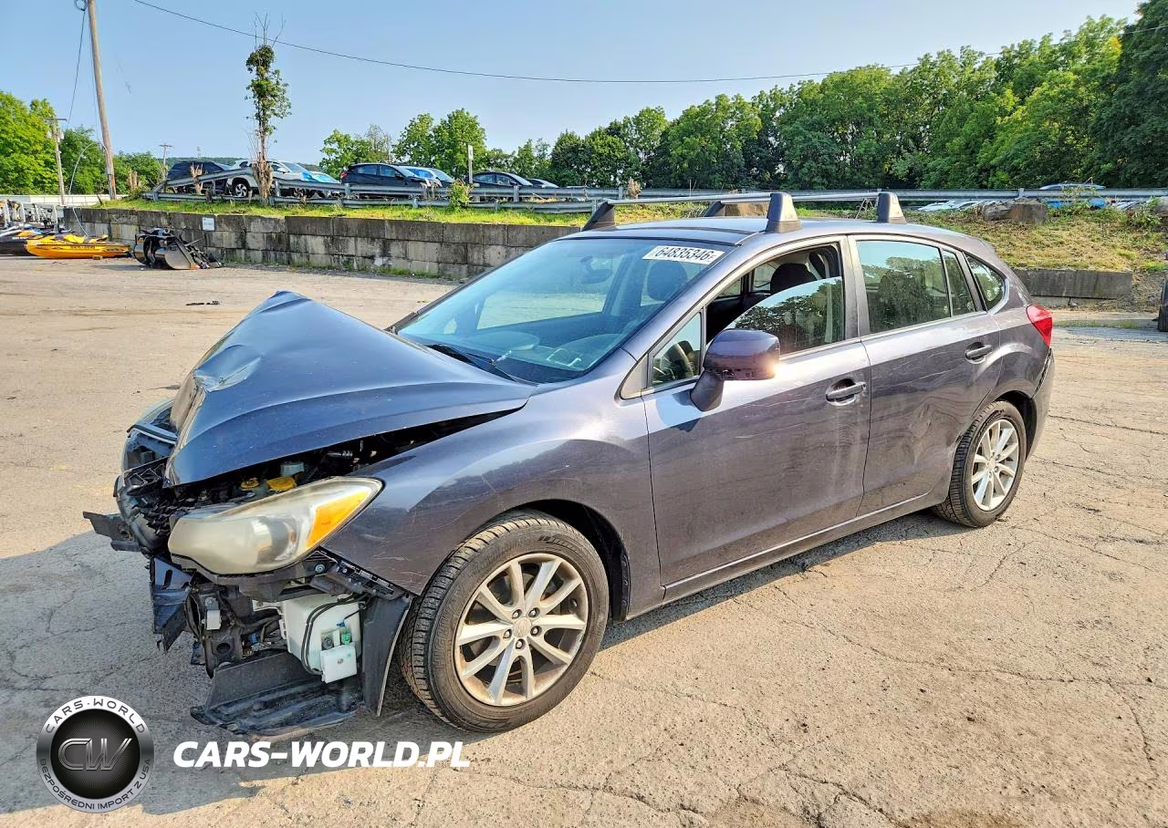 2012 Subaru Impreza Premium VIN:JF1GPAC69CH236495 - 1