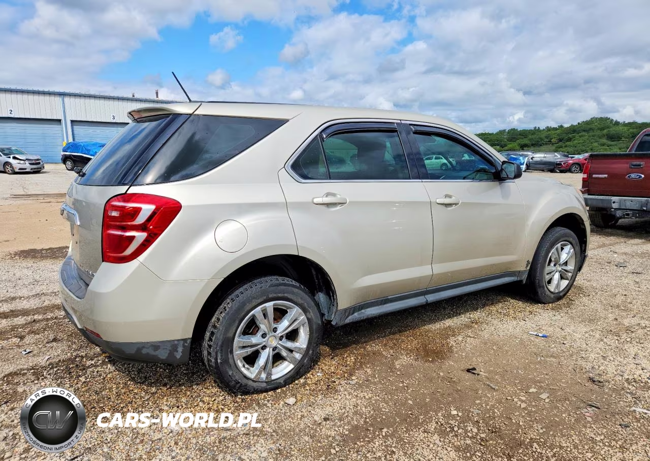 2016 Chevrolet Equinox Ls VIN:2GNALBEK4G1125834 - 3