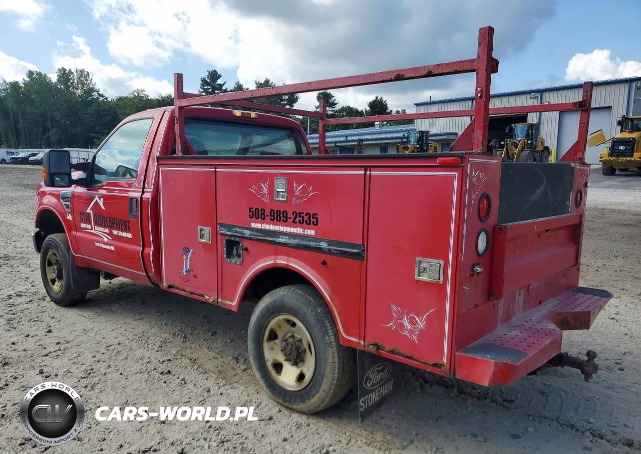 2008 Ford F250 Super Duty VIN:1FTNF21568ED35837 - 2