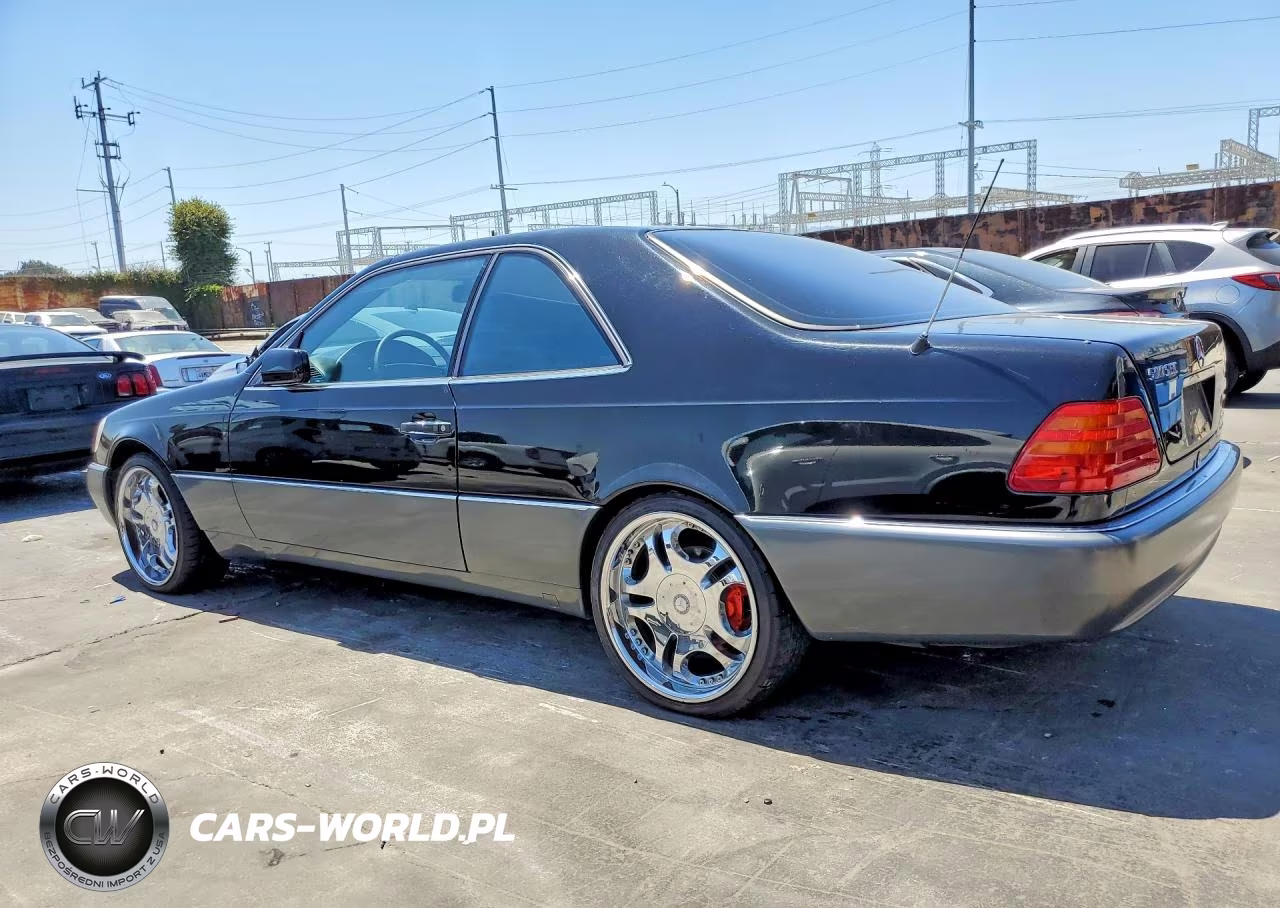 1993 Mercedes-Benz 500 Sec VIN:WDBGA70E2PA120580 - 2