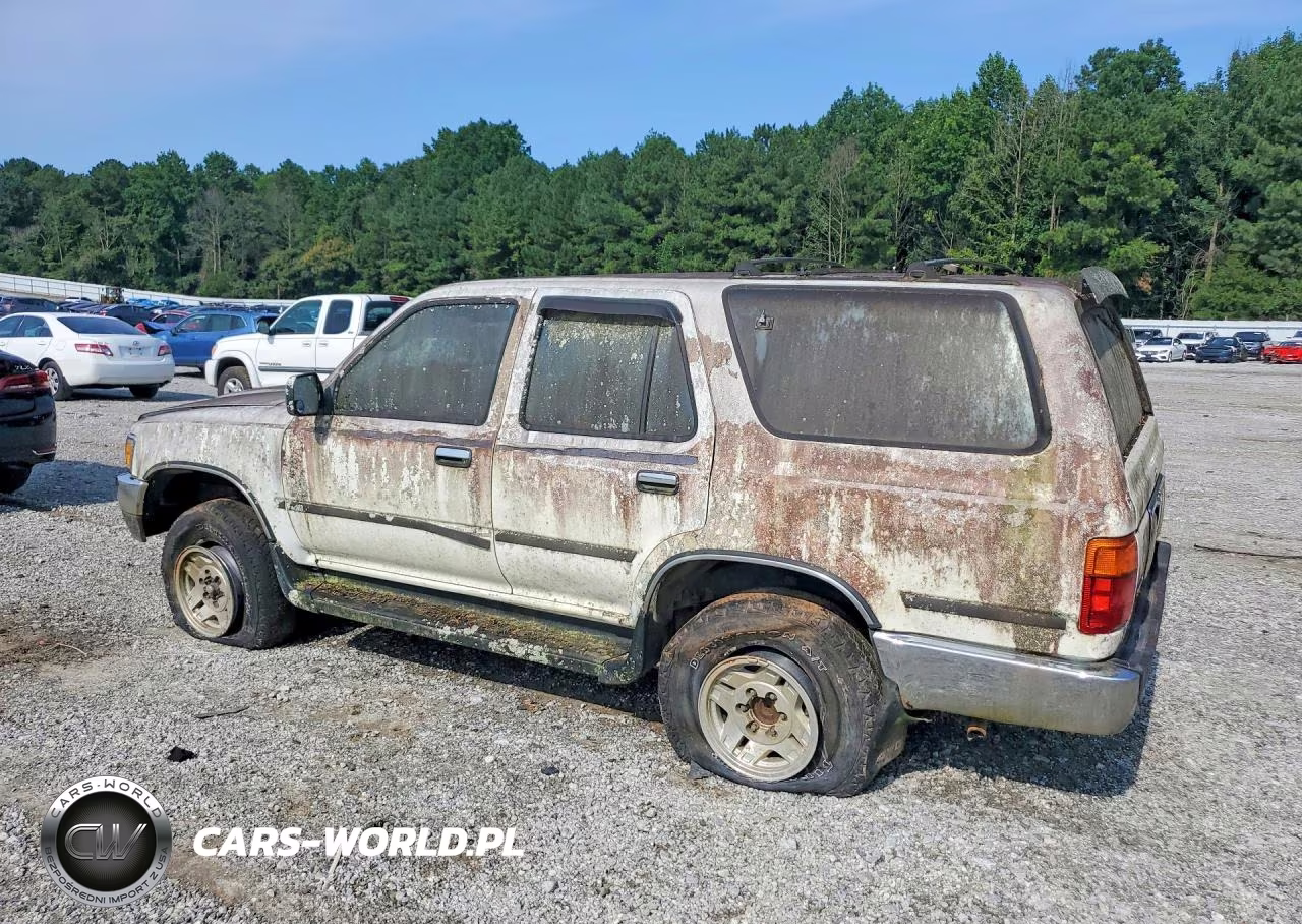 1992 Toyota 4Runner Sr5 V6 VIN:JT3VN39W4N0080589 - 2