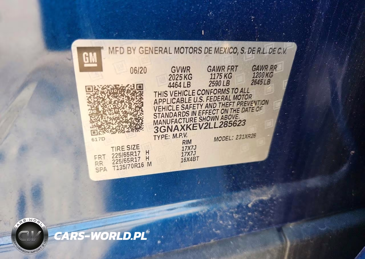 2020 Chevrolet Equinox Lt VIN:3GNAXKEV2LL285623 - 13