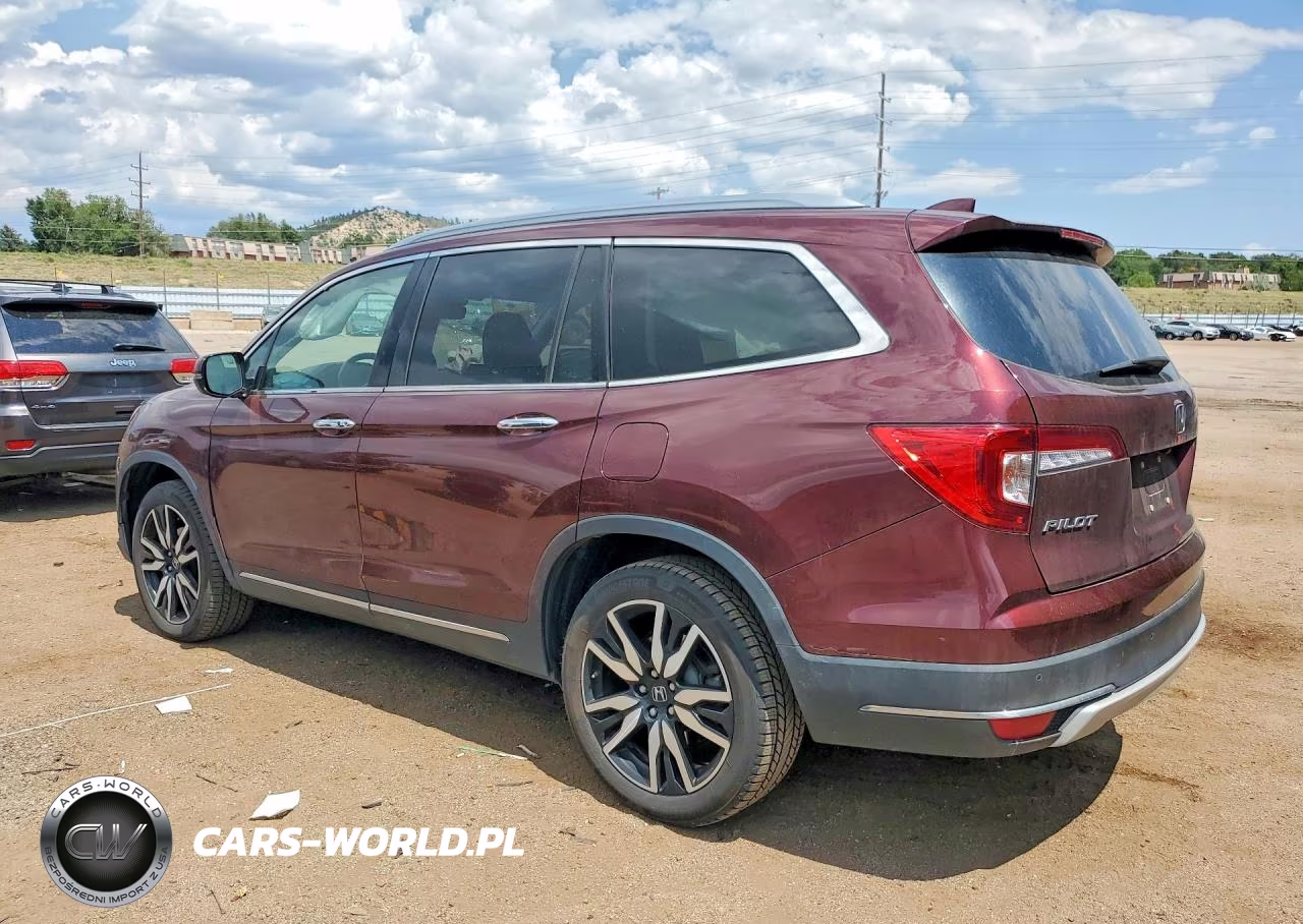 2021 Honda Pilot Elite VIN:5FNYF6H0XMB074851 - 2