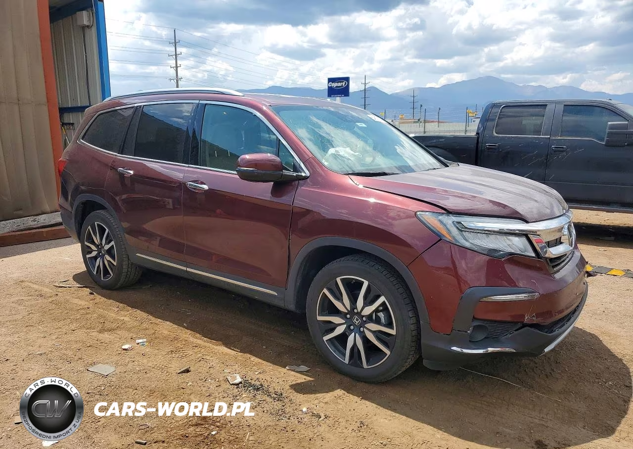 2021 Honda Pilot Elite VIN:5FNYF6H0XMB074851 - 4