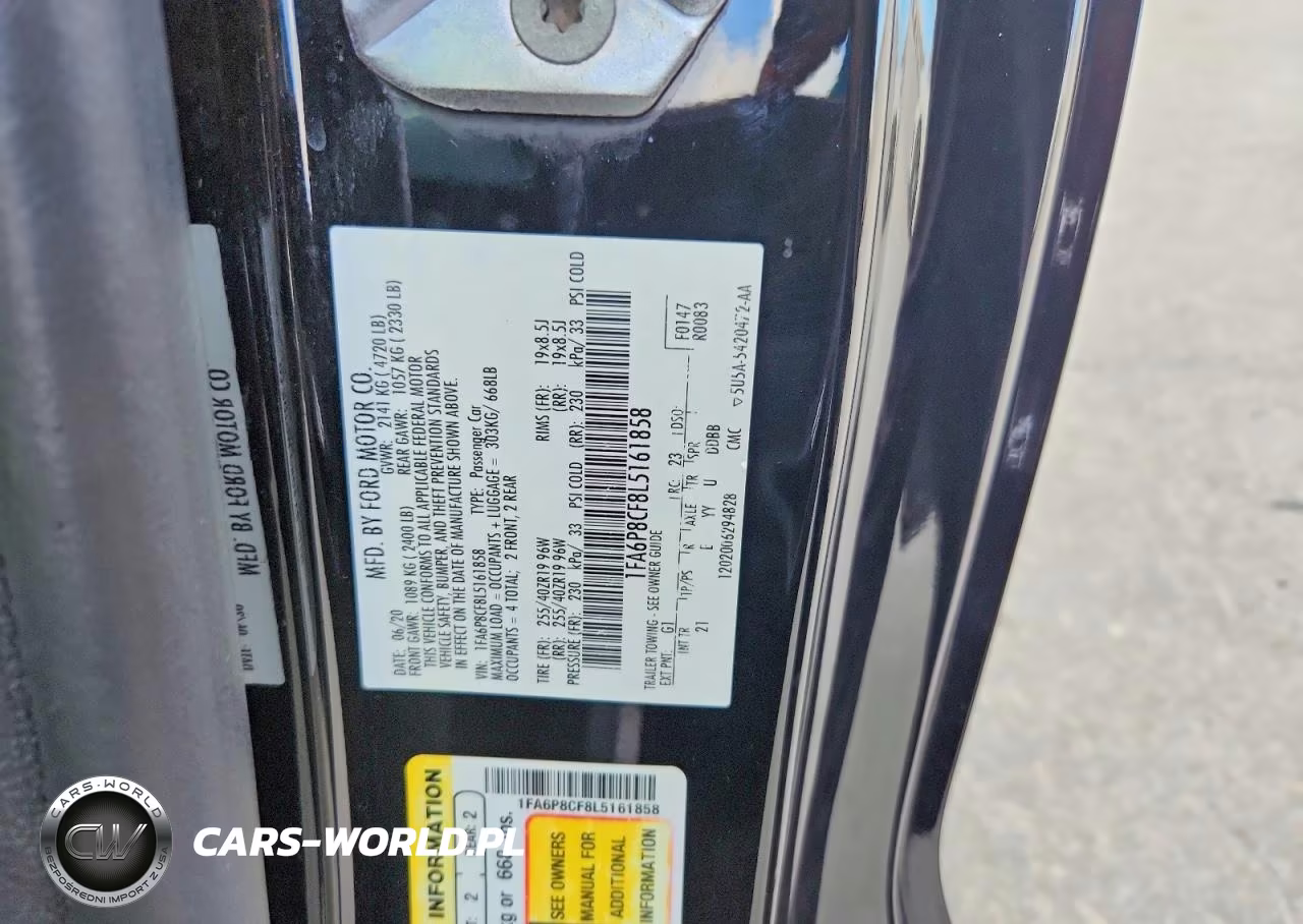 2020 Ford Mustang Gt VIN:1FA6P8CF8L5161858 - 13