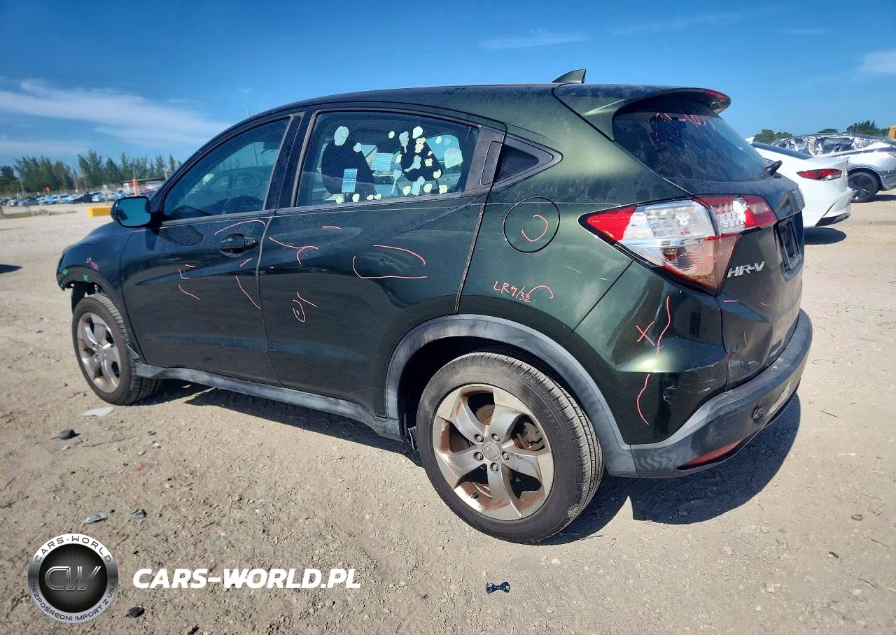 2017 Honda Hr-V Lx VIN:3CZRU5H3XHM704555 - 2