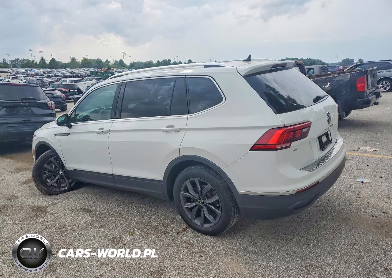 2022 Volkswagen Tiguan Se VIN:3VV2B7AX1NM115753 - 2