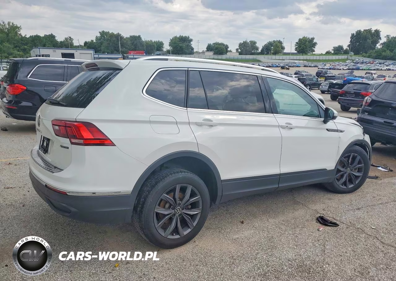 2022 Volkswagen Tiguan Se VIN:3VV2B7AX1NM115753 - 3