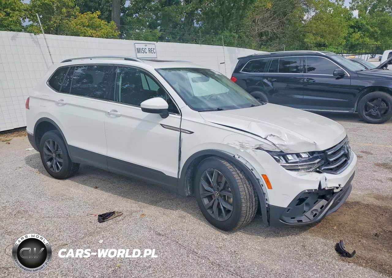 2022 Volkswagen Tiguan Se VIN:3VV2B7AX1NM115753 - 4