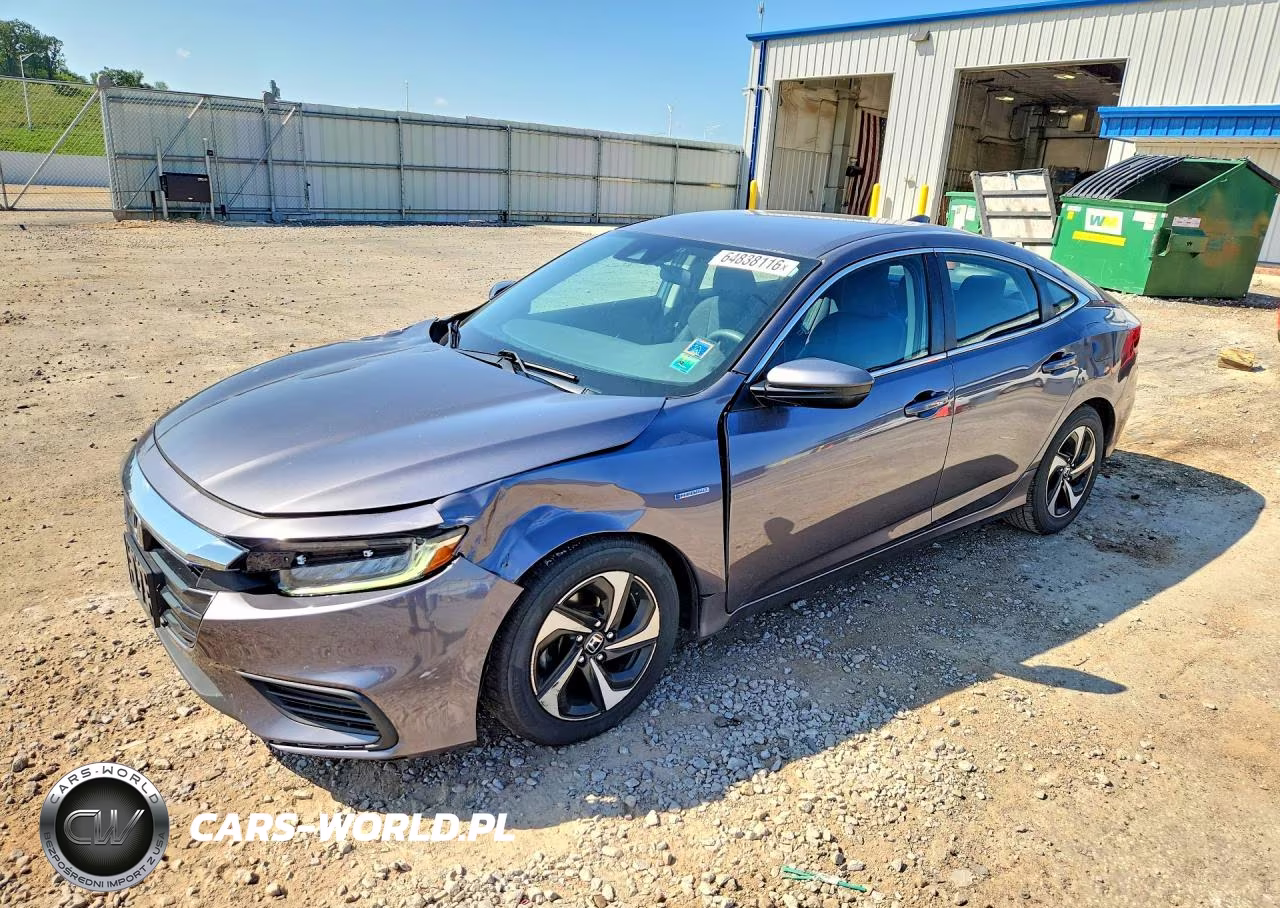 2021 Honda Insight Ex VIN:19XZE4F59ME010848 - 1