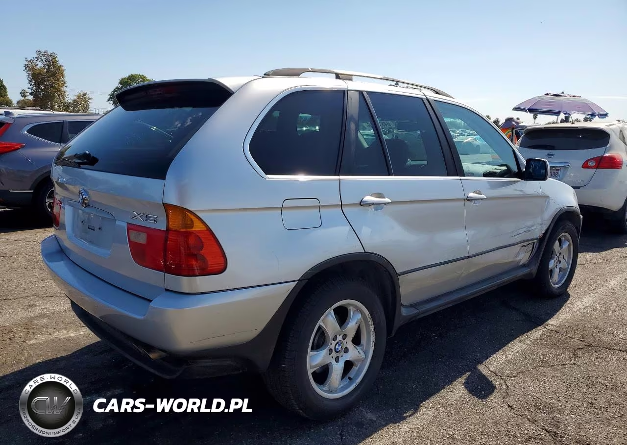 2000 BMW X5 4.4I VIN:WBAFB3357YLH05577 - 3