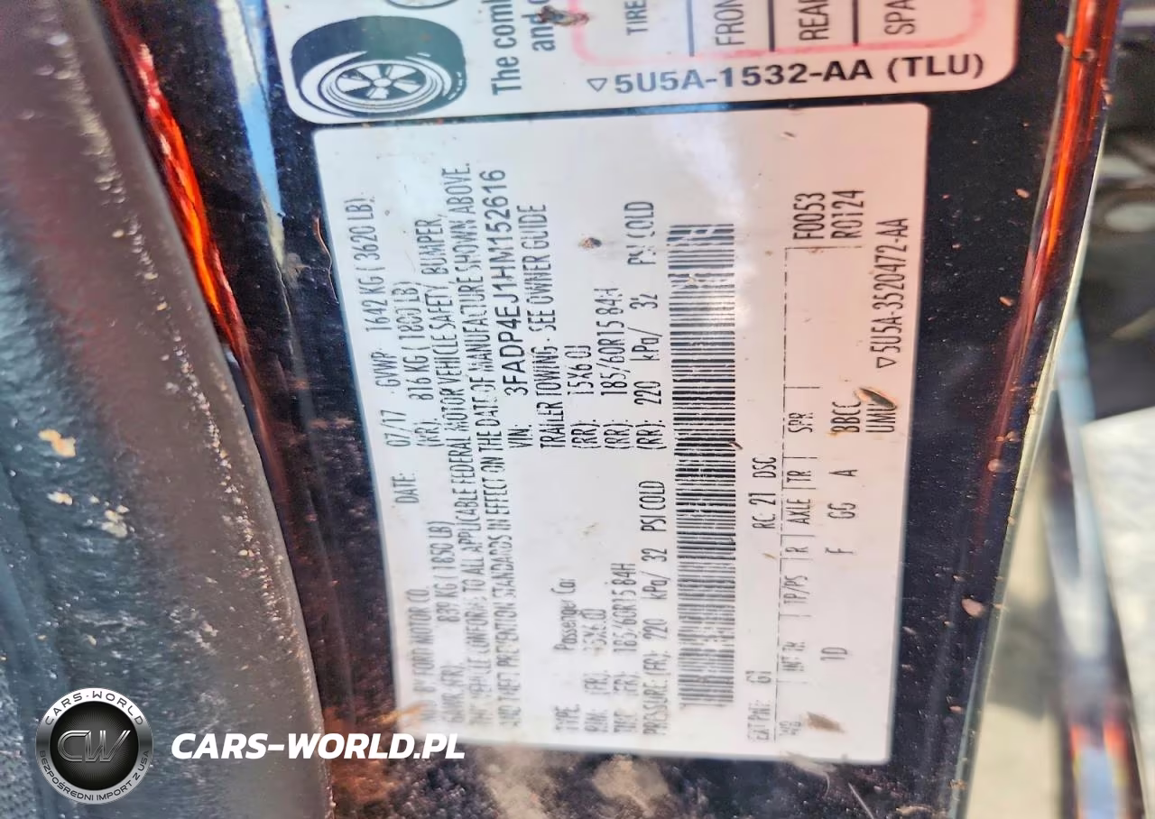 2017 Ford Fiesta Se VIN:3FADP4EJ1HM152616 - 12