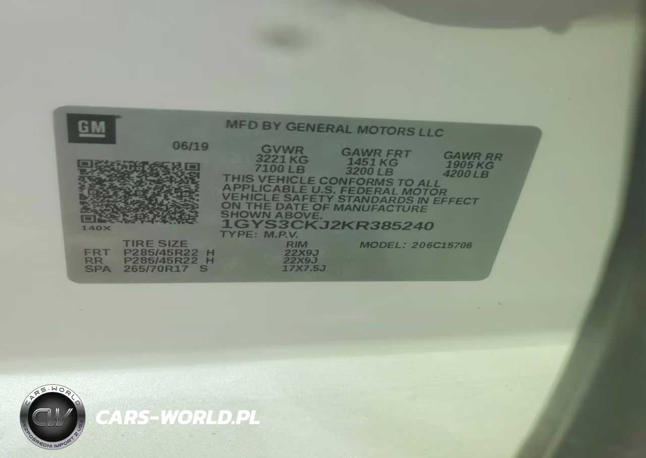 2019 Cadillac Escalade Premium Luxury VIN:1GYS3CKJ2KR385240 - 13