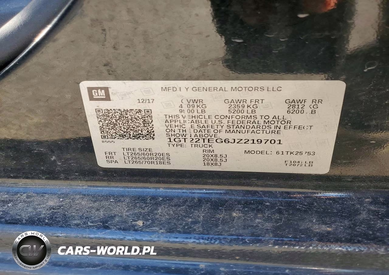 2018 GMC Sierra K2500 Slt VIN:1GT22TEG6JZ219701 - 12