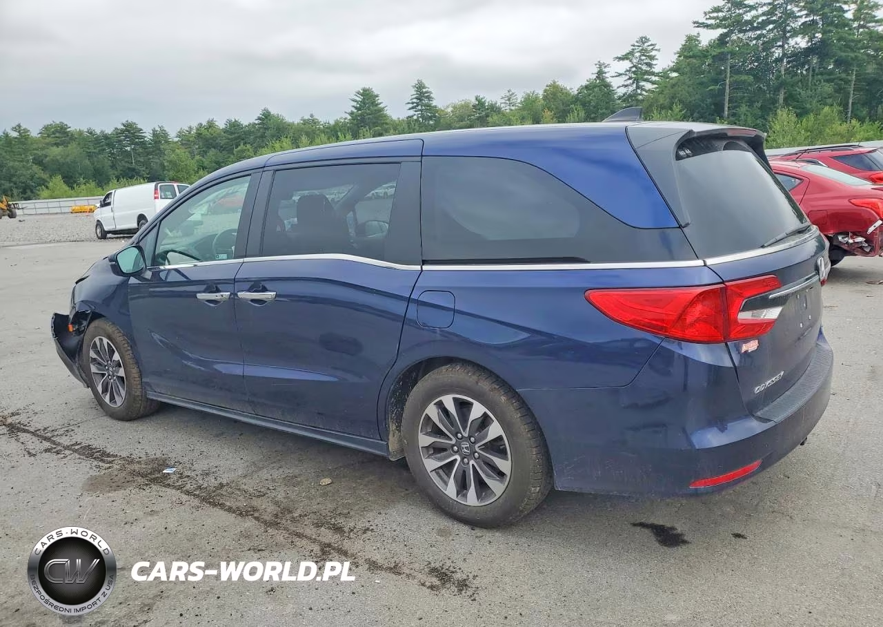 2022 Honda Odyssey Exl VIN:5FNRL6H72NB006457 - 2