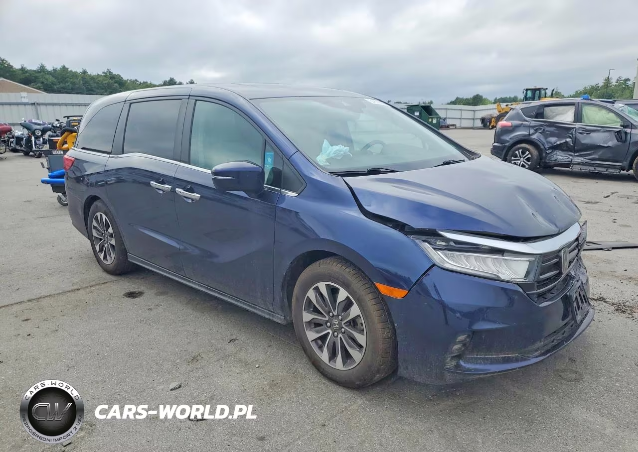 2022 Honda Odyssey Exl VIN:5FNRL6H72NB006457 - 4