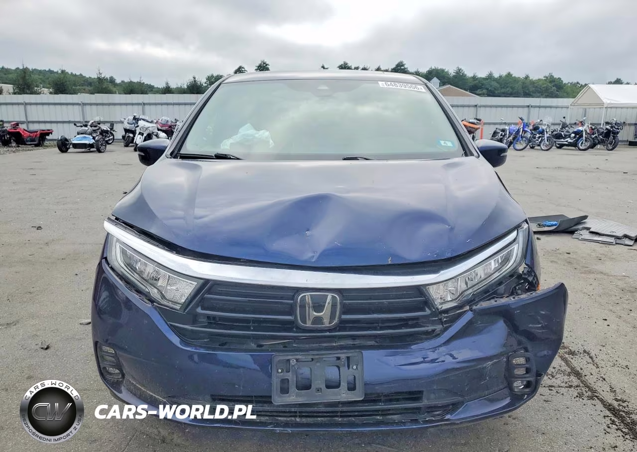 2022 Honda Odyssey Exl VIN:5FNRL6H72NB006457 - 5