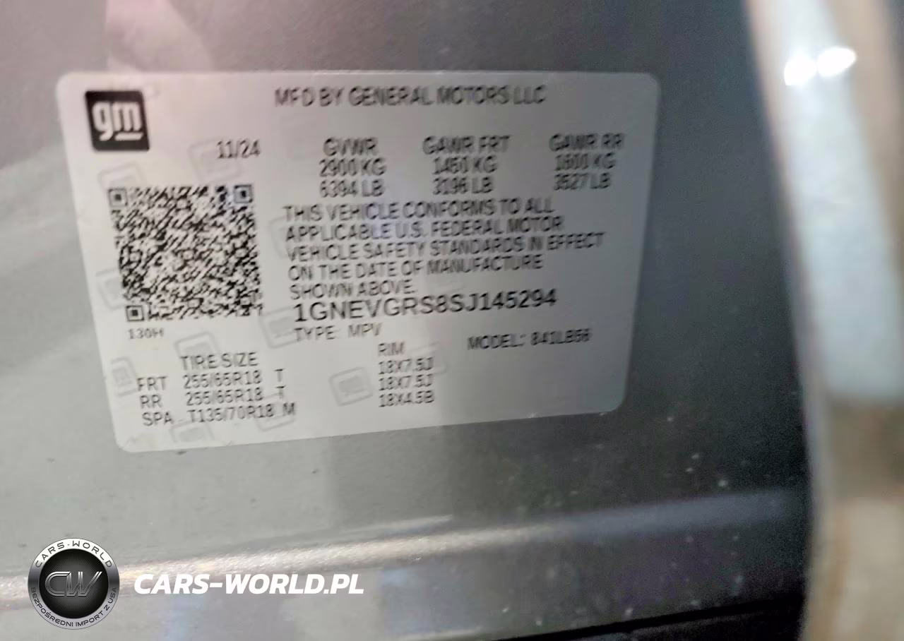 2025 Chevrolet Traverse Lt VIN:1GNEVGRS8SJ145294 - 13