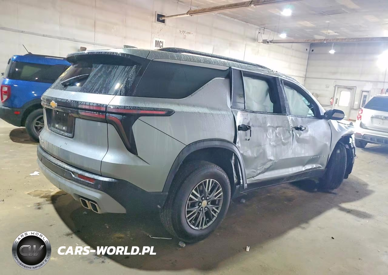 2025 Chevrolet Traverse Lt VIN:1GNEVGRS8SJ145294 - 3