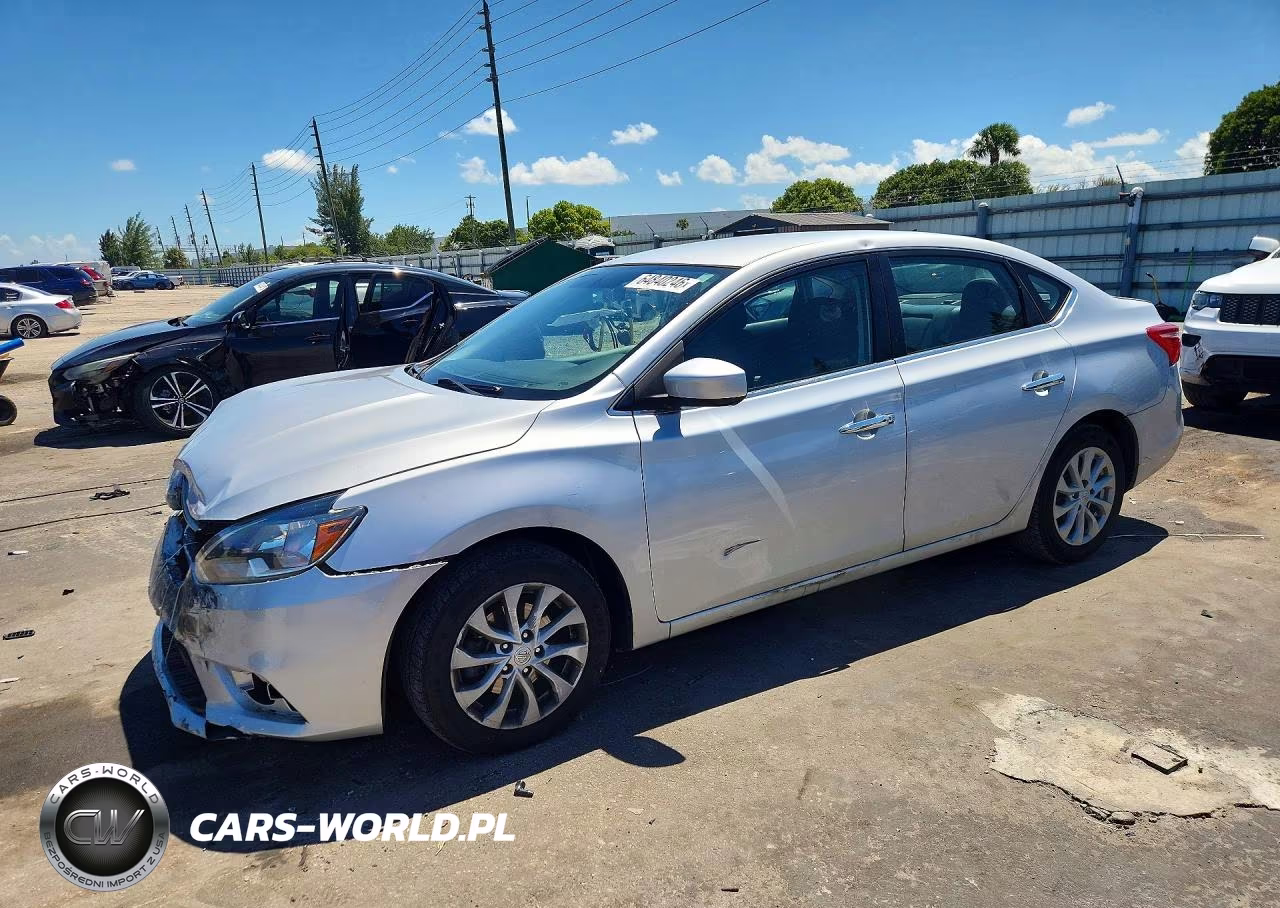 2019 Nissan Sentra Sv VIN:3N1AB7AP3KY434959 - 1