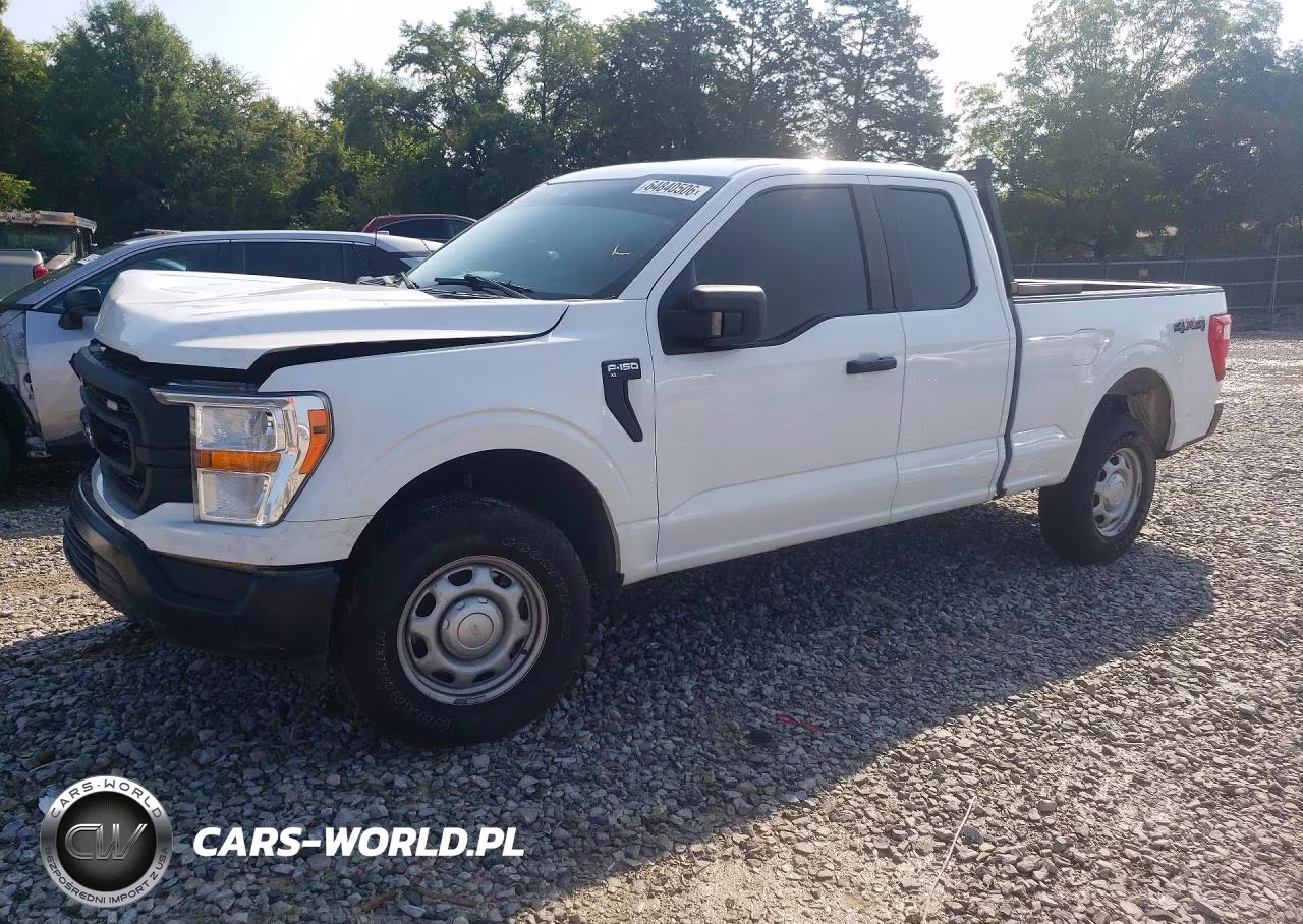 2021 Ford F150 Super Cab VIN:1FTFX1E58MFB64101 - 1