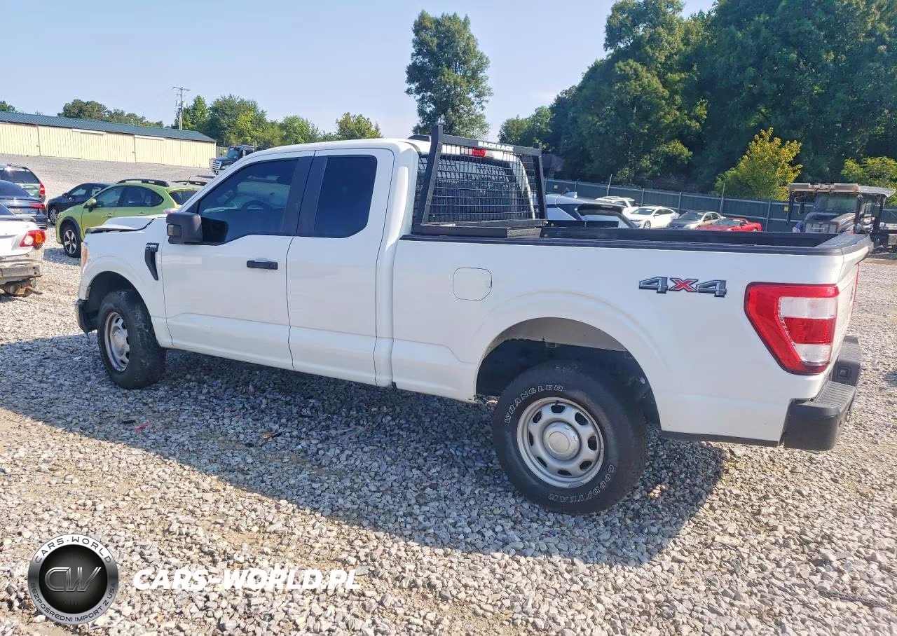 2021 Ford F150 Super Cab VIN:1FTFX1E58MFB64101 - 2