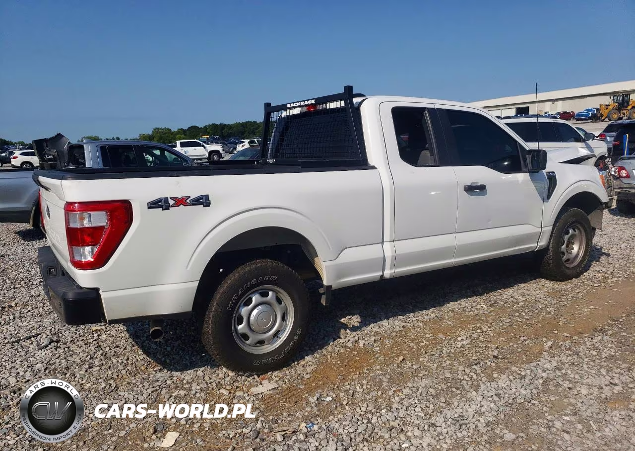 2021 Ford F150 Super Cab VIN:1FTFX1E58MFB64101 - 3