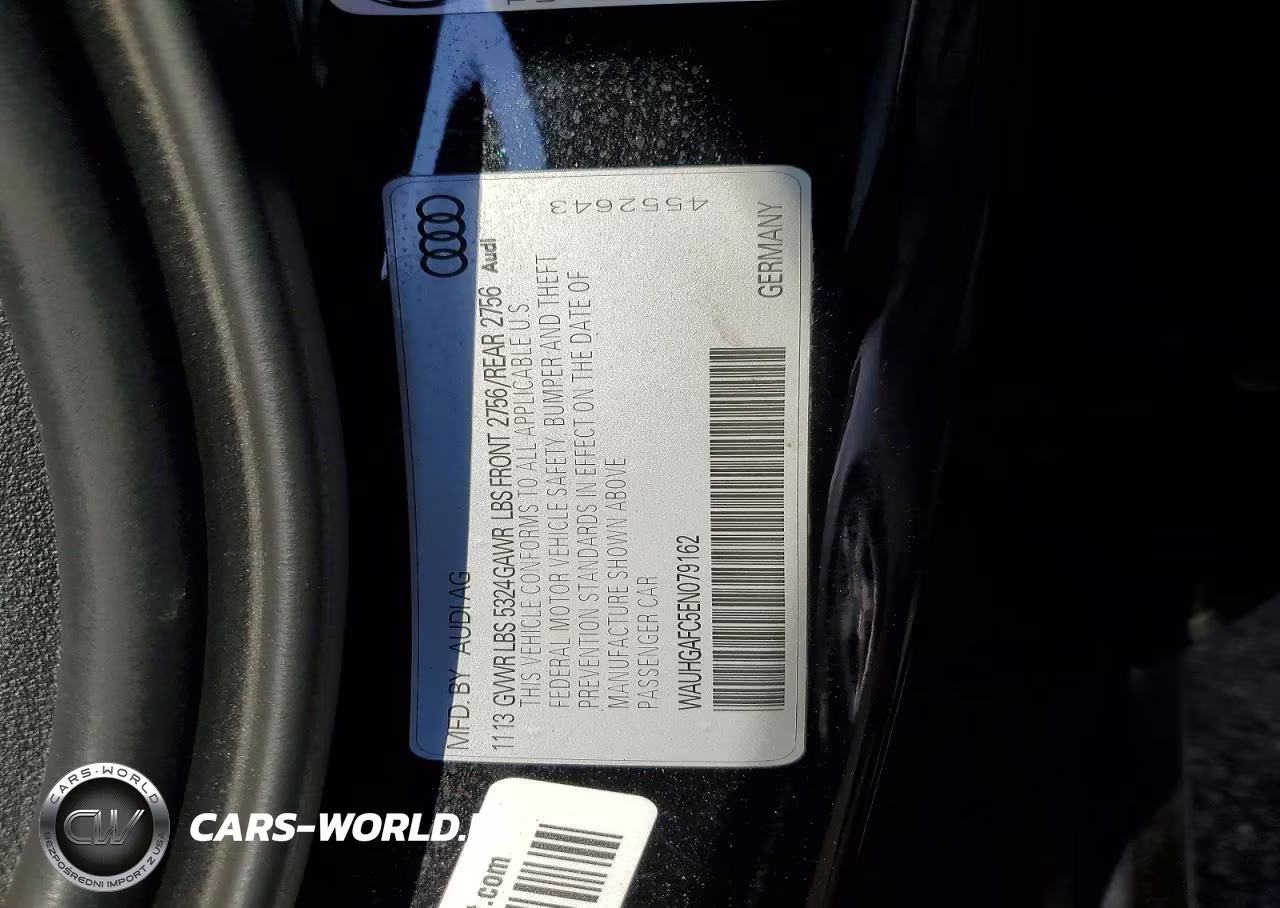 2014 Audi A6 Prestige VIN:WAUHGAFC5EN079162 - 12