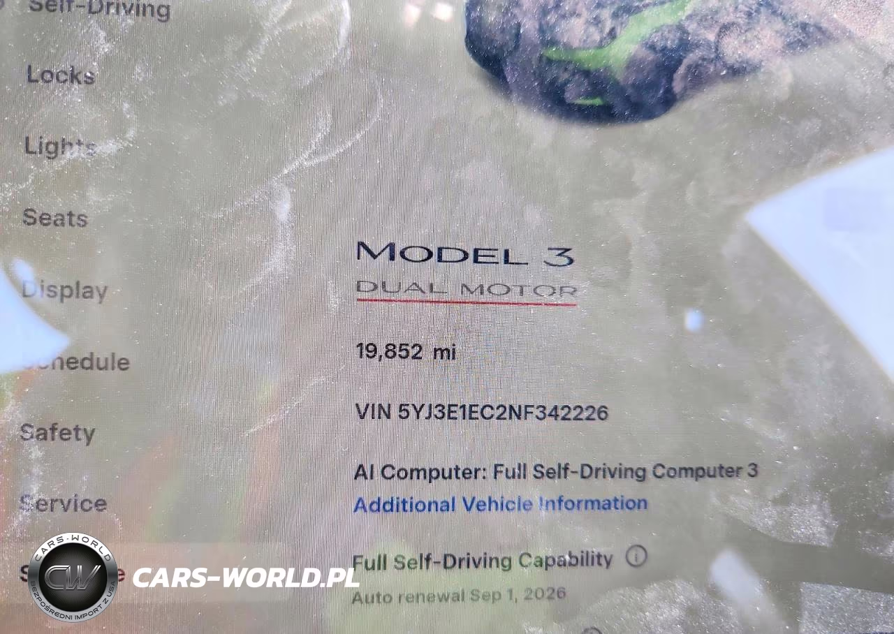 2022 Tesla Model 3 VIN:5YJ3E1EC2NF342226 - 9