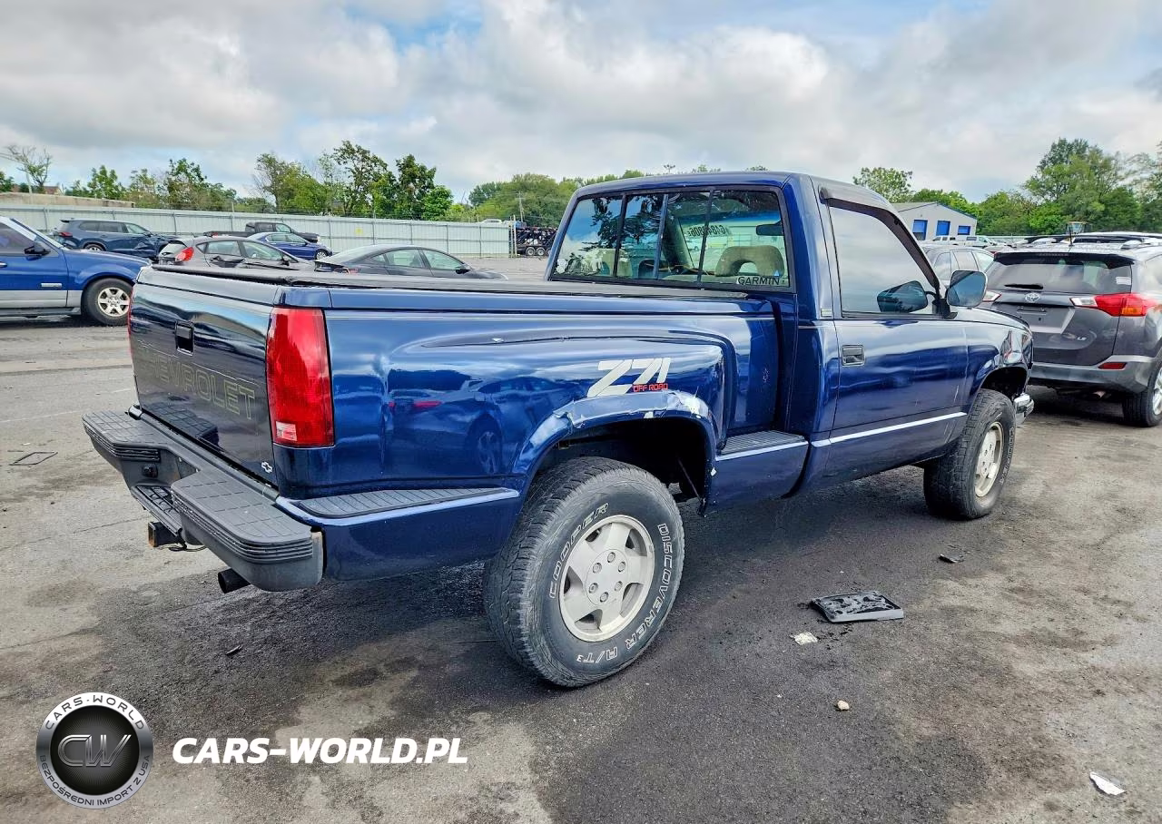 1993 Chevrolet Gmt-400 K1500 VIN:1GCEK1FK8PZ143267 - 3