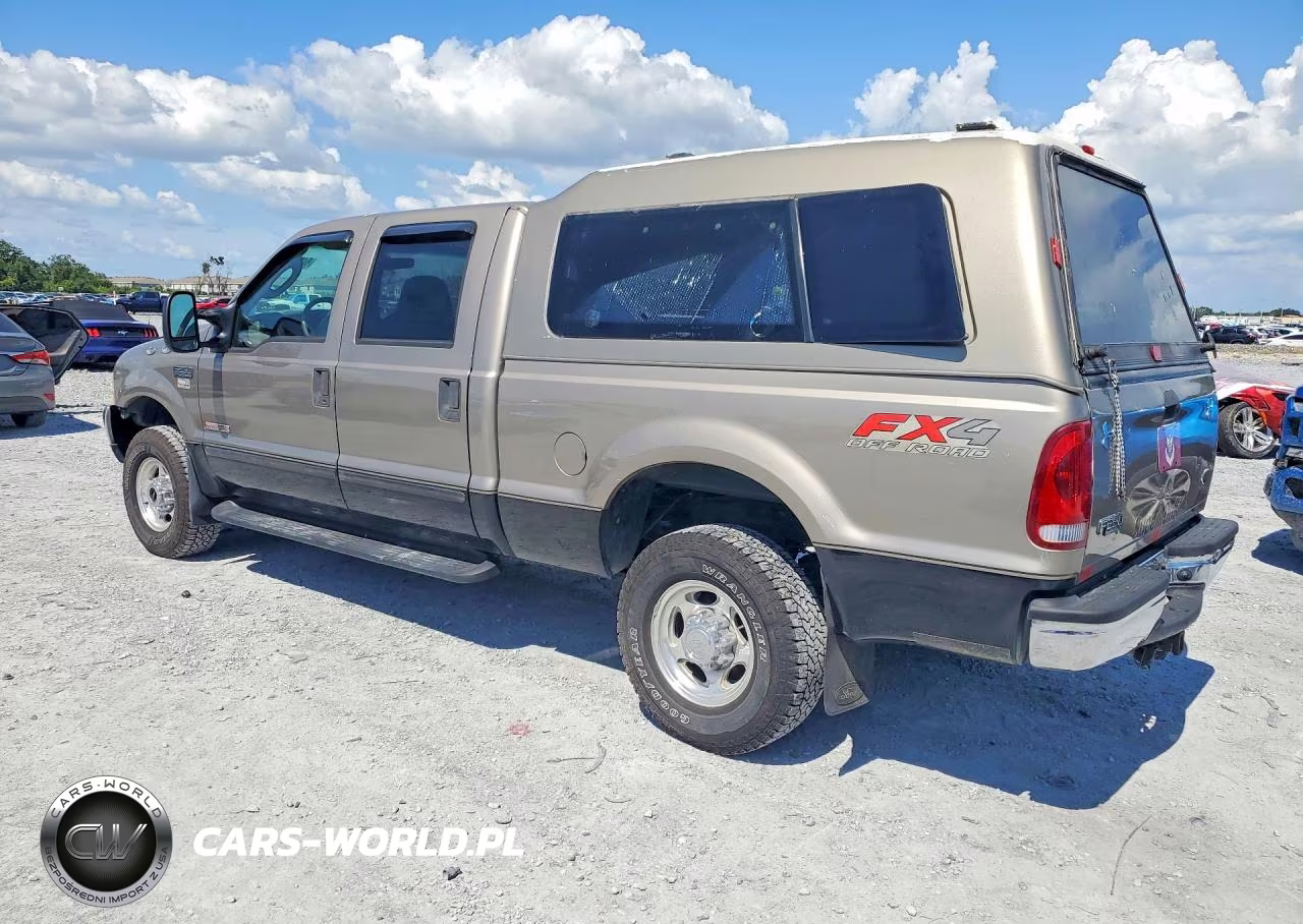 2003 Ford 250 Super Dut VIN:1FTNW21P33EC23121 - 2