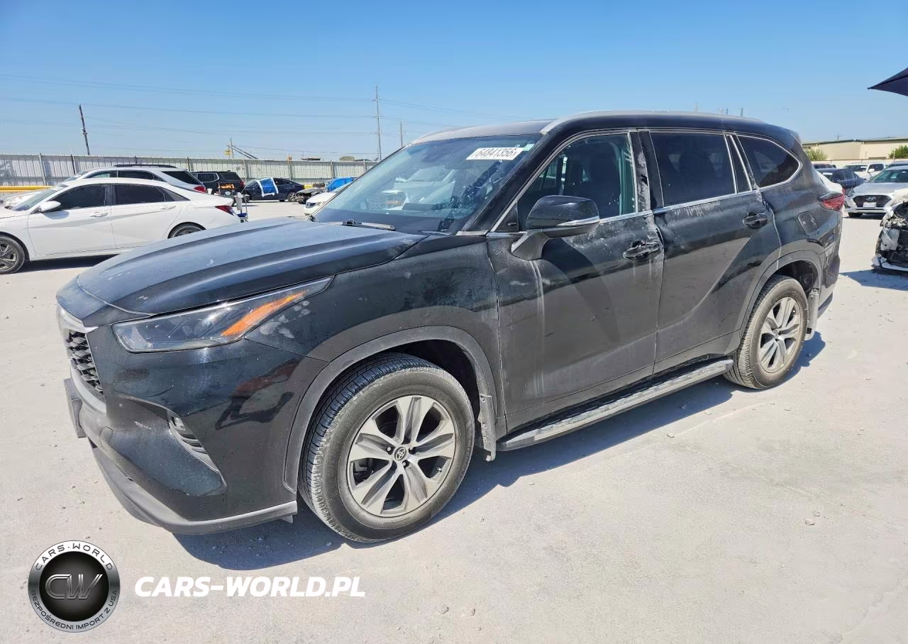 2022 Toyota Highlander Xle VIN:5TDGZRAH1NS549045 - 1