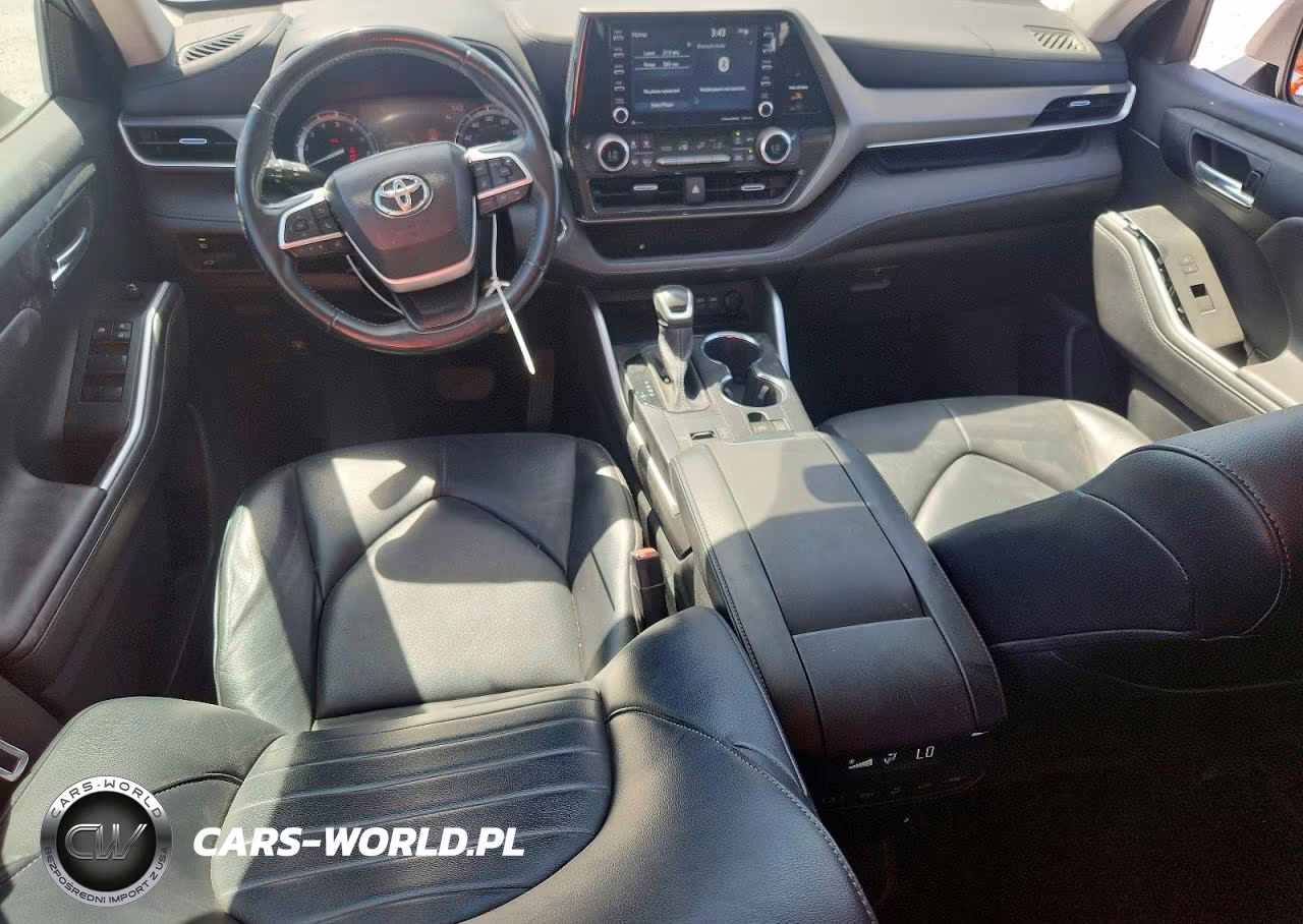 2022 Toyota Highlander Xle VIN:5TDGZRAH1NS549045 - 8