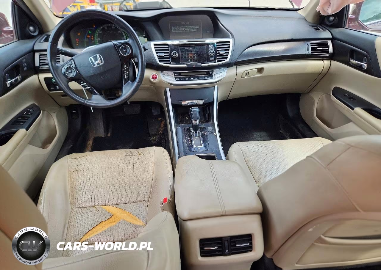 2014 Honda Accord Hybrid Exl VIN:1HGCR6F59EA002342 - 8