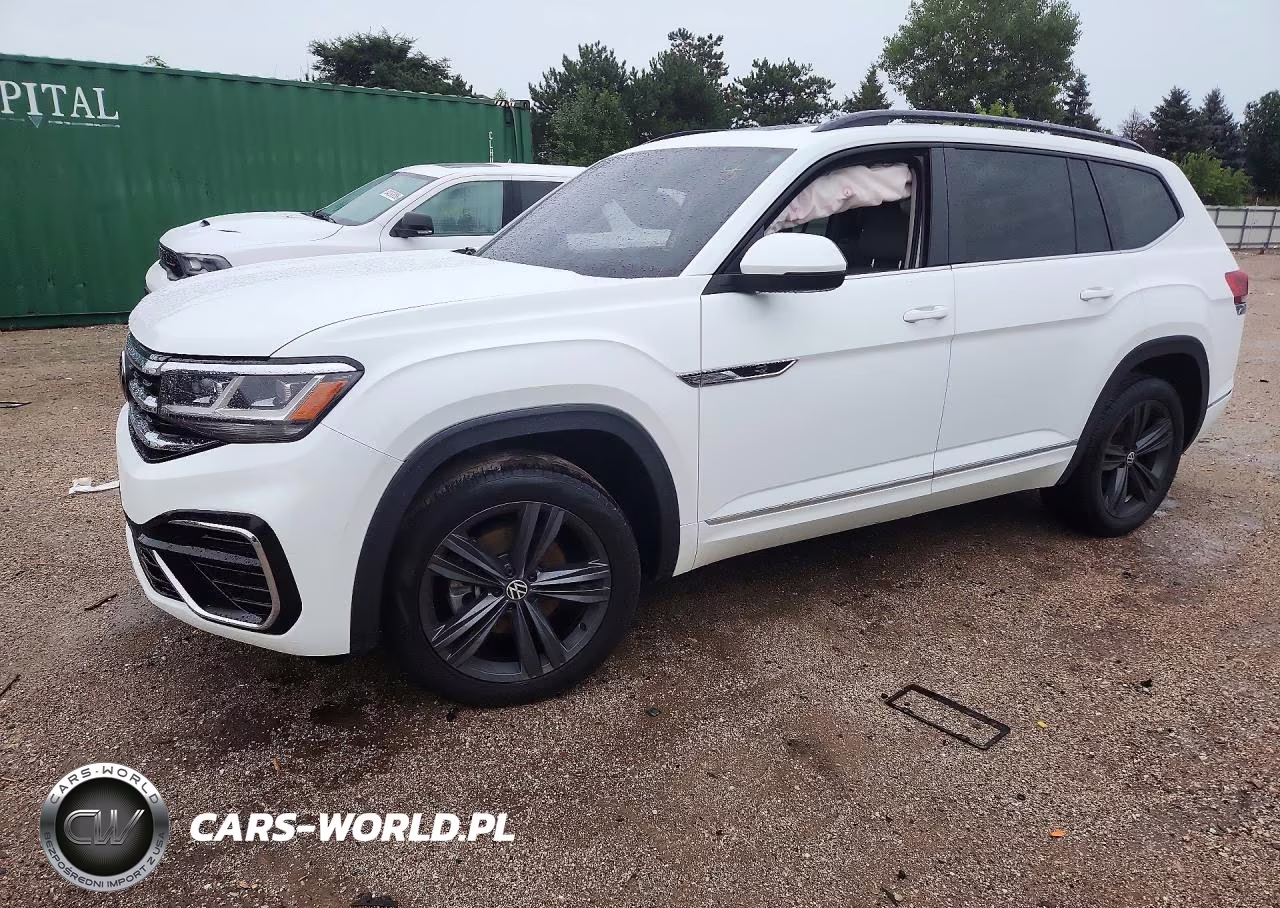 2021 Volkswagen Atlas Se VIN:1V2RR2CA3MC509161 - 1