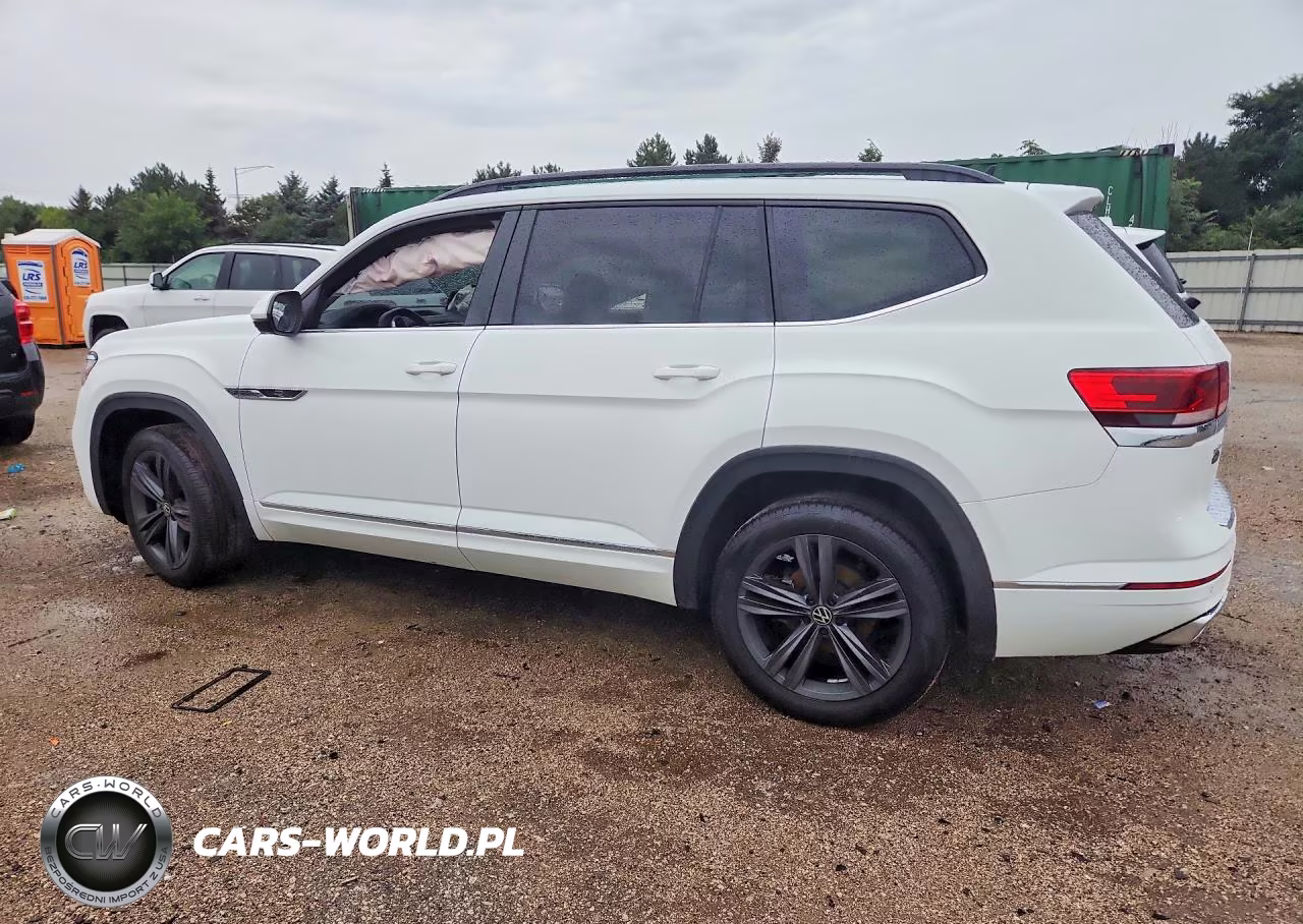 2021 Volkswagen Atlas Se VIN:1V2RR2CA3MC509161 - 2