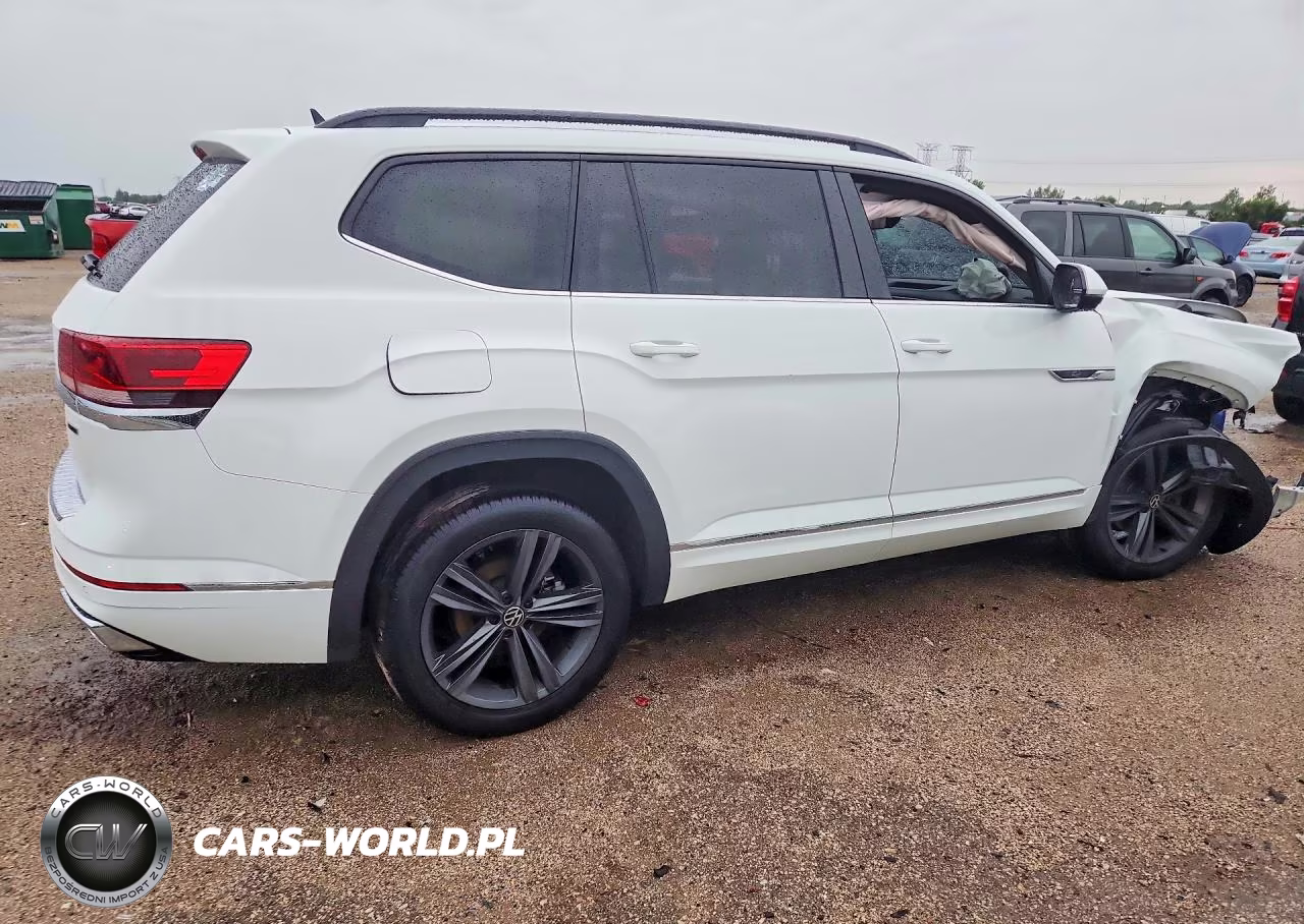 2021 Volkswagen Atlas Se VIN:1V2RR2CA3MC509161 - 3