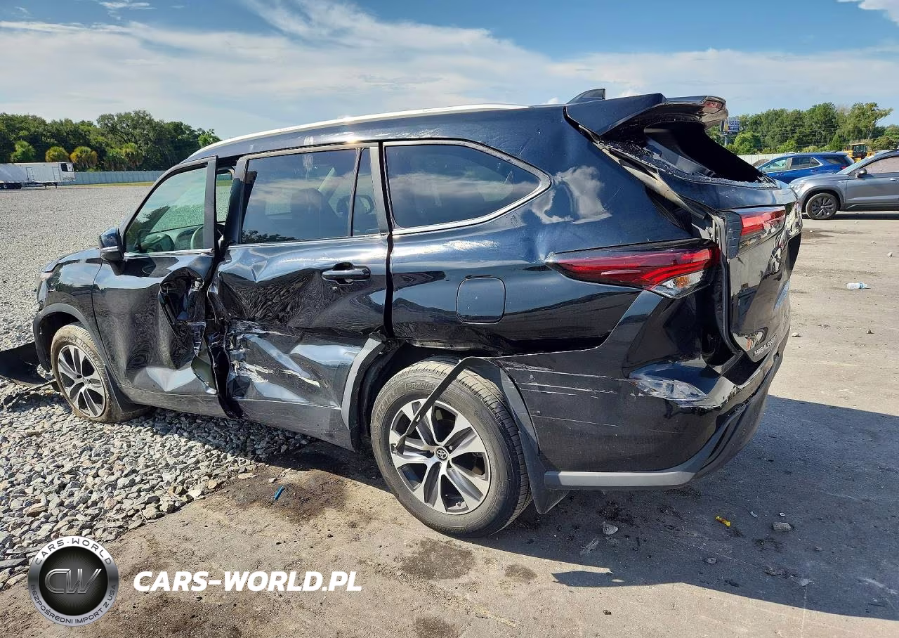 2024 Toyota Highlander Xle VIN:5TDKDRBH5RS555847 - 2